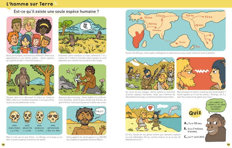 Mon DOC dessiné. La vie sur la terre