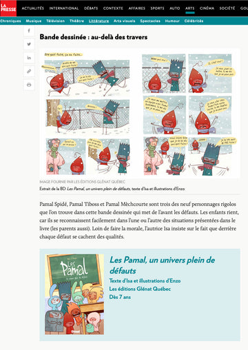 Les Pamal : un univers plein de défauts