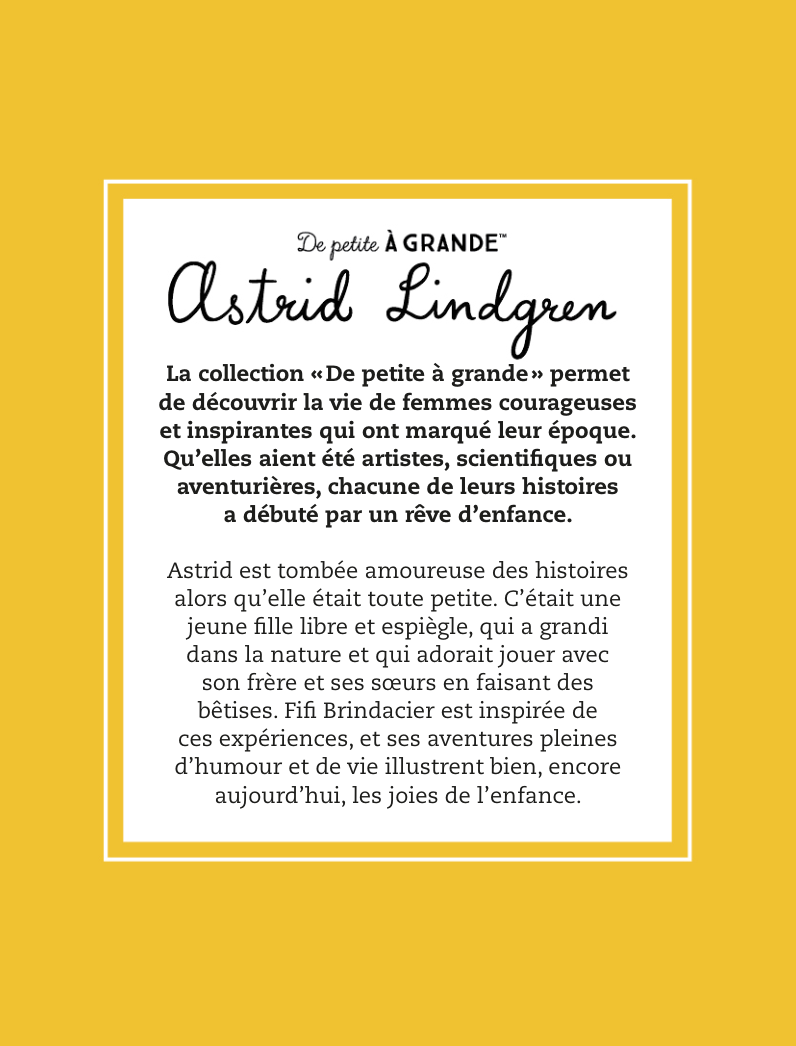 De petite à grande: Astrid Lindgren