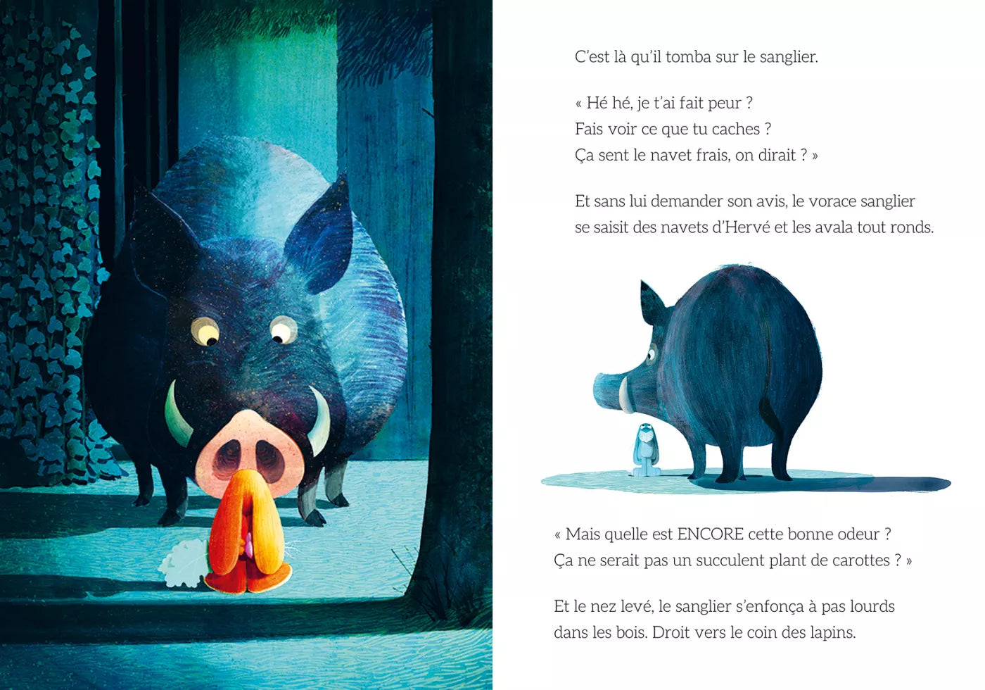 Hervé ne veut pas partager