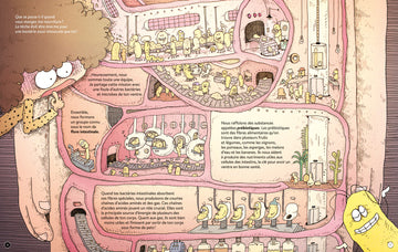 L'hôtel des microbes : Une visite guidée de ton corps.