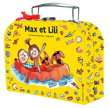 Valise d'été Max et Lili avec 3 livres