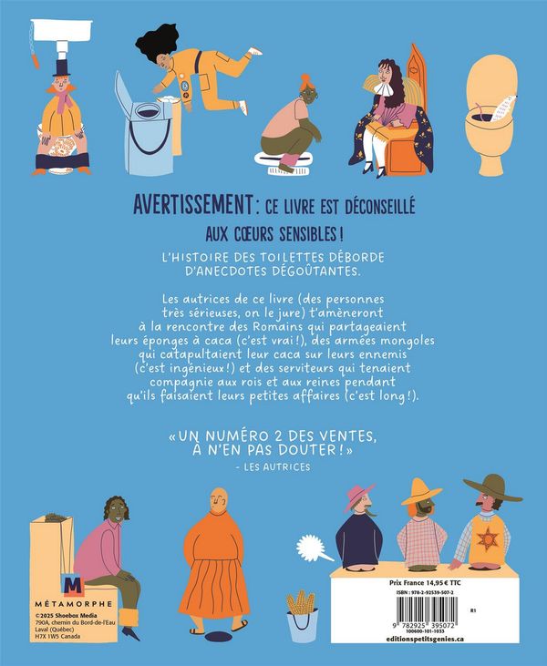 La puante histoire des toilettes.