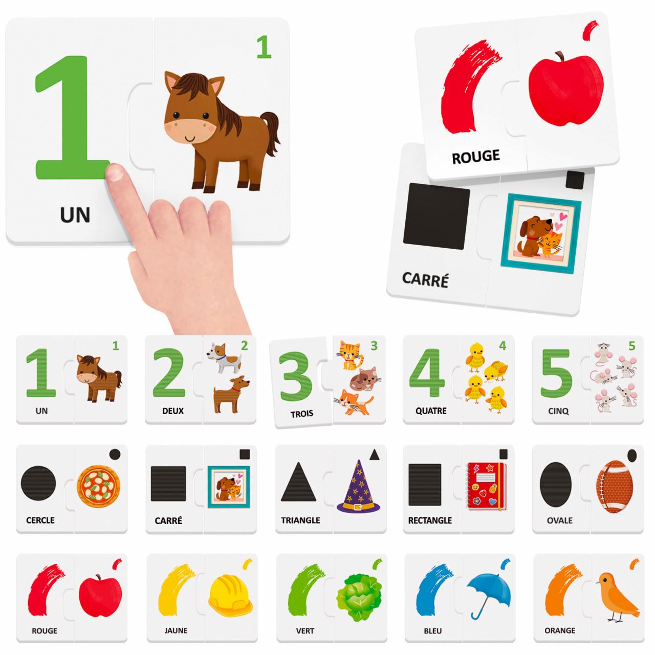 Chiffres, Formes et Couleurs