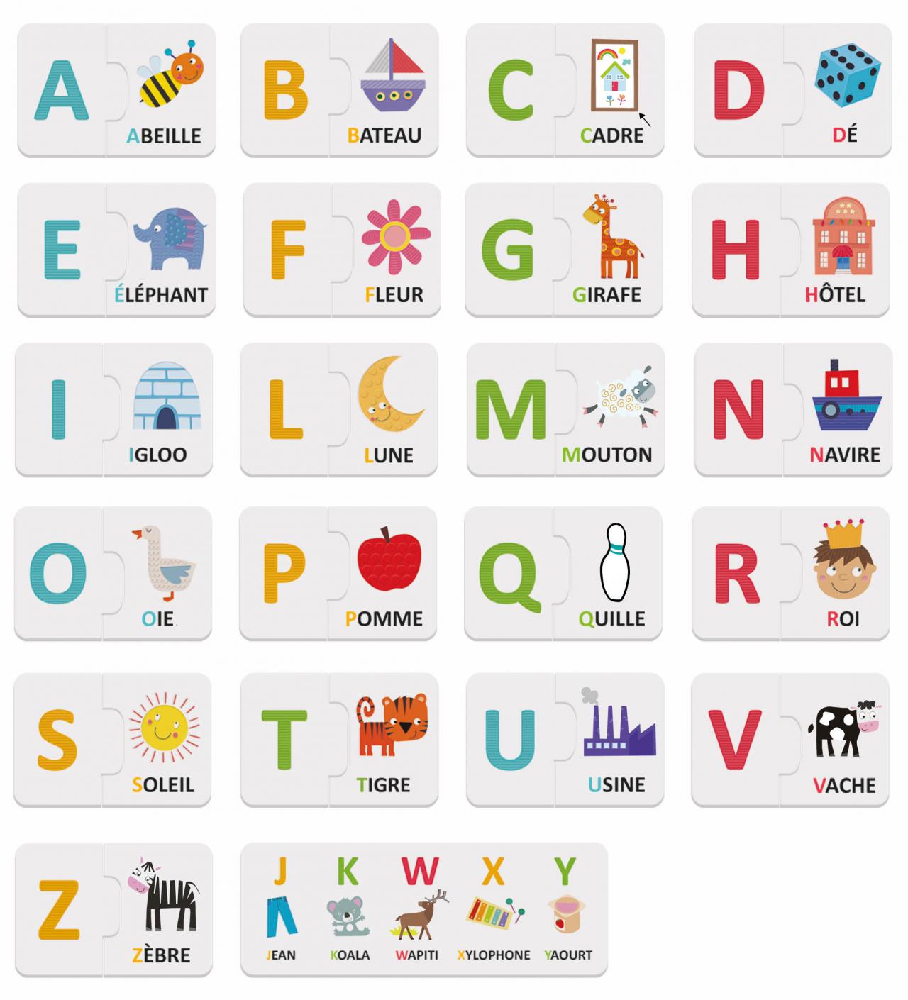 Touche et joue: L'alphabet des petits.